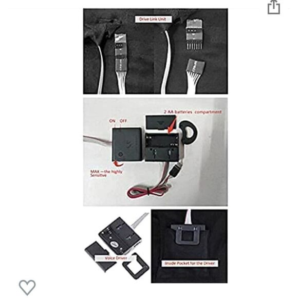 NEW UNISEX Sound Activated LED T-Shirt Light Up Flashing T-Shirt CASH LARGE - Picture 7 of 12